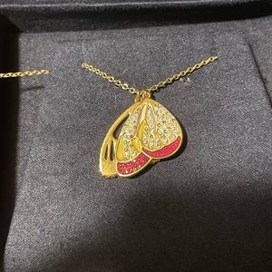 Swarovski butterfly necklace